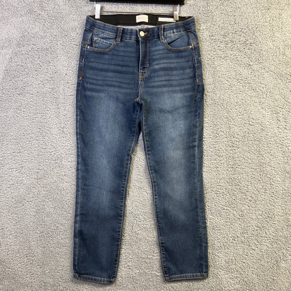 Angels Forever Young Jeans 10/30 Blue Denim Everluxe Lift Convertible Skinny